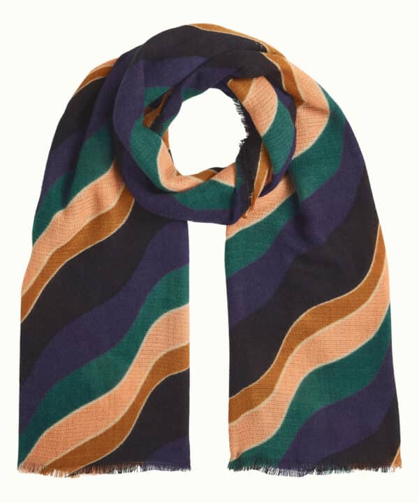 Bufanda King Louie Razzle scarf King Louie ondas azul 09887 445 F e1759663494801 Bufanda King Louie Razzle scarf King Louie ondas azul 09887 445 F e1759663494801