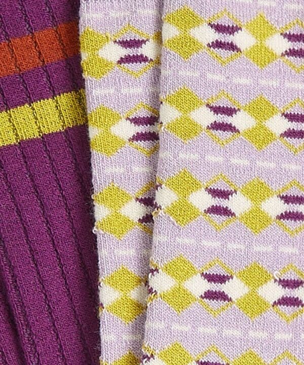 Calcetines King Louie pack 2 pares lila malva king louie Espana 10137 517 X e1759819873208