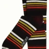 Calcetines largos un par King Louie Socks Knee socks Frostine Stripe King Louie Espana rayas negro 10130001 5 scaled e1759904887456