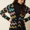 Cardigan King louie cinturon zig zag Cardi Belt Botany King Louie Espana 09833 001 B e1759647100563