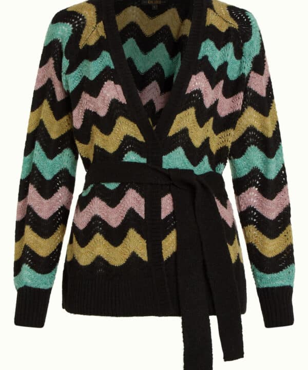 Cardigan King louie cinturon zig zag Cardi Belt Botany King Louie Espana 09833 001 F e1759647114811