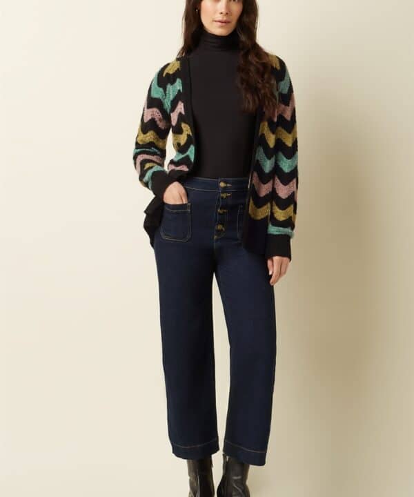 Cardigan King louie cinturon zig zag Cardi Belt Botany King Louie Espana 09833 001 MF e1759647127906