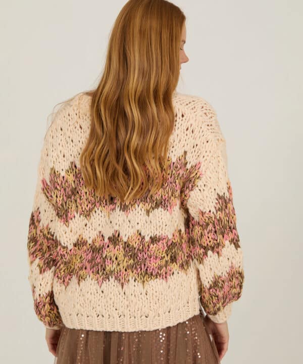 Cardigan meisie punto grueso meisie M129K01LIO 05 e1760813361521