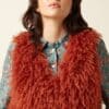 Chaleco peludo King louie Cilla gilet Empire King Louie Espana 09934 611 B e1759917523802