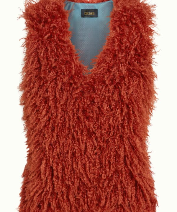 Chaleco peludo King louie Cilla gilet Empire King Louie Espana 09934 611 F e1759917536566