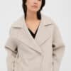 Chaqueta MARAIS GRIS crudo Mus Bombon e1760544336265