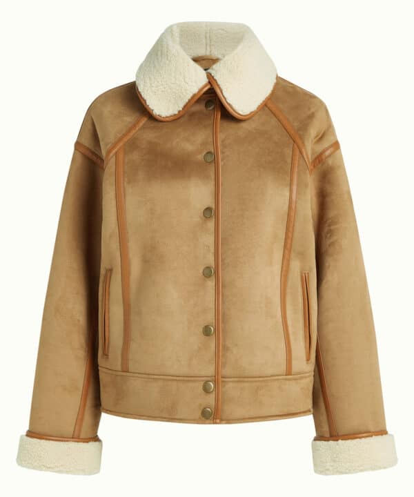 Chaqueta corta borrego king louie Monia Jacket lammy King Louie Espana 09940 091 F e1759731288162