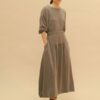 Falda P.A.N topo pan producto basico 2503274 Skirt Taupe e1759922847931