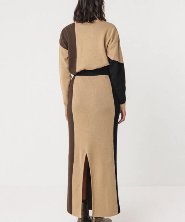 Falda larga punto Loiate SKFK marron wsk00695 61 4 scaled e1760512545629