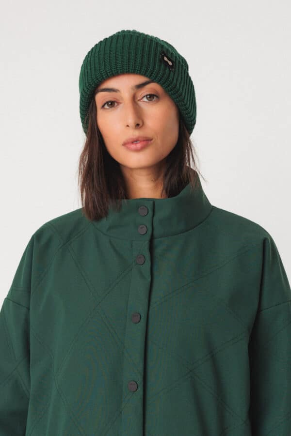 Gorro Zala SKFK verde oscuro punto wht00123 g9 1 scaled e1760512185566 Gorro SKFK Zala
