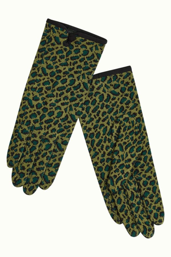 Guantes animal print verdes King Louie Africa King Louie Espana 09867 266 F e1759911944844 Guantes animal print KING LOUÏE Africa verde - Imagen 2