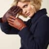 Guantes de piel king louie Leather Gloves King Louie marron naranja 10222 600 B e1759915548581