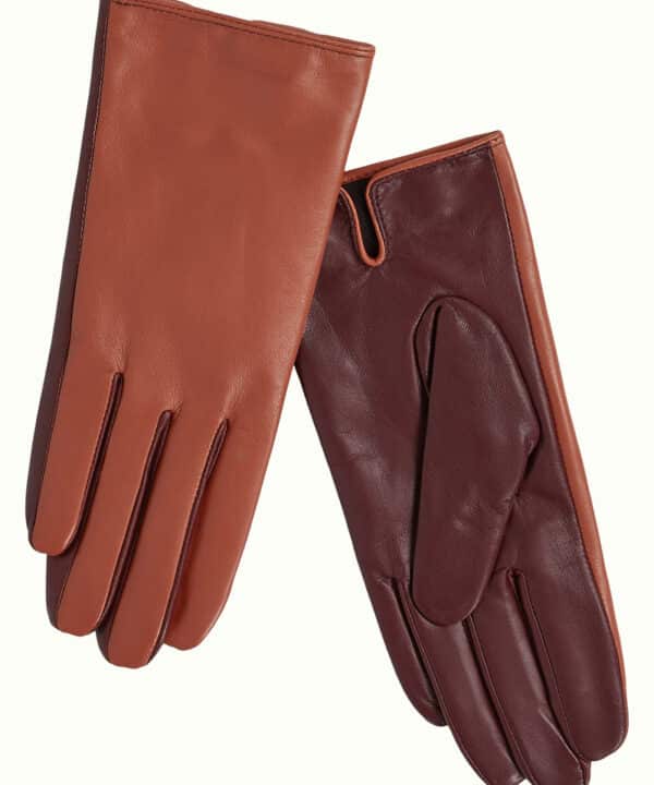 Guantes de piel king louie Leather Gloves King Louie marron naranja 10222 600 F e1759915561763