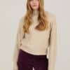Jersey Meisie con textura crudo Meisie M104K07CHG 01 e1760810357934