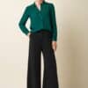 Pantalon negro King louie Peppa Woven Crpe King Louie Espana 07833 001 MF e1759909691207