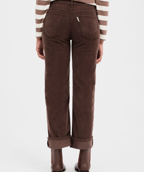 Pantalon pana PICADILLY MARRON 2 mus bombon marron chocolate musbombon e1760618153364
