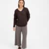 Pantalon punto NAKA MARRON 1 mus bombon e1760563770213