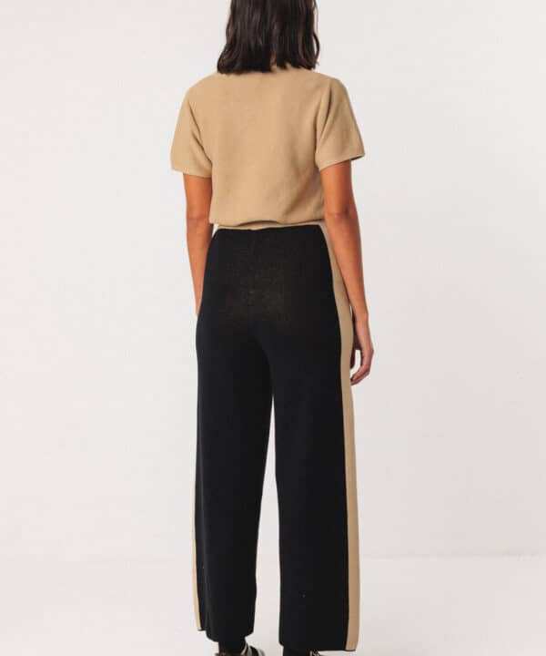 Pantalon punto SKFK Gai marron chocolate wtr00596 2n 3 scaled e1760425006853
