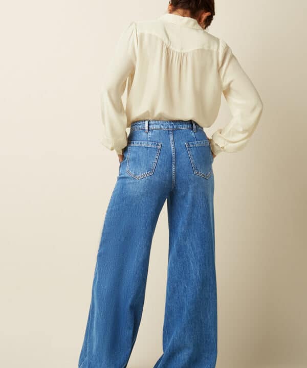 Pantalon tejano king louie Peppa pants Stone denim azul king louie Espana 10076 473 MB e1759695091304