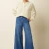 Pantalon tejano king louie Peppa pants Stone denim azul king louie Espana 10076 473 X1 e1759695103636