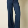 Pantalón tejano Paige KING LOUÏE Playa azul oscuro