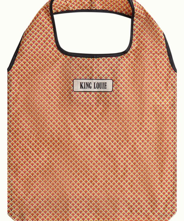 Bolsa eco KING LOUÏE Dover estampado geométrico