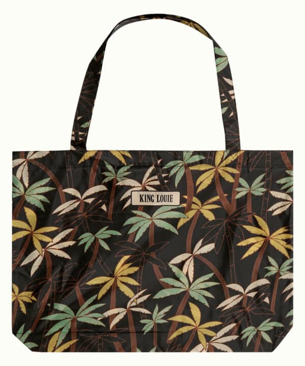 Alternative view of Bolsa eco KING LOUÏE Rochelle estampado hojas