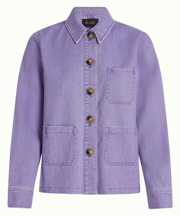 King Louie Espana chaqueta tejana lila Ellen King Louie 10428 512 F e1772005316245