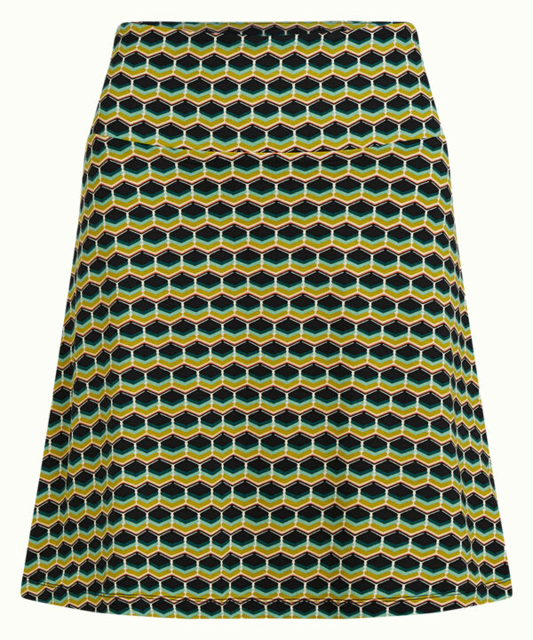 King Louie Espana falda corta border skirt drift King Louie 10432 205 F e1771966065244