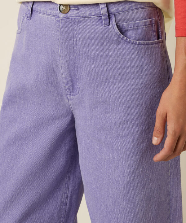 King Louie Espana pantalon tejano lila Peppa pants denim King Louie 10427 512 B e1772004655275