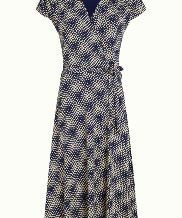 King Louie Espana vestido midi abigail haven azul king Louie 10372 489 F e1772314331563
