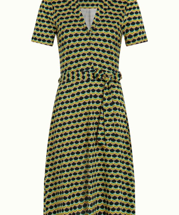 King Louie vestido midi lola dress drift king Louie 10434 205 F e1771945475559