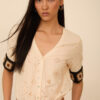 Meisie blusa puño crochet meisïe