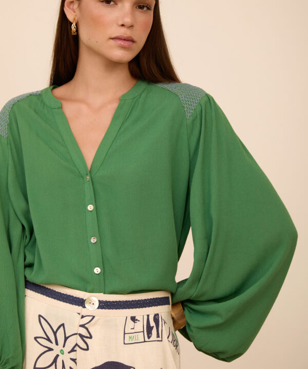 Meisie camisa con estampado floral Meisïe
