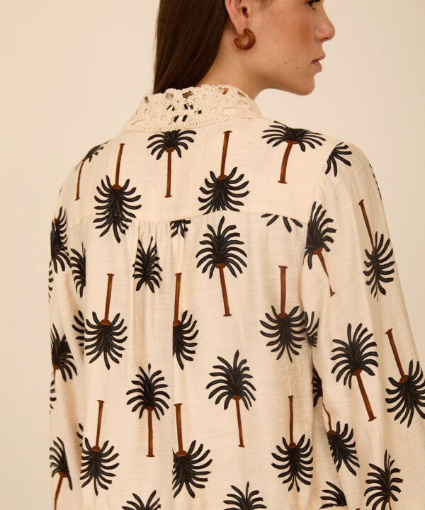 Meisie camisa con estampado savannah meisïe