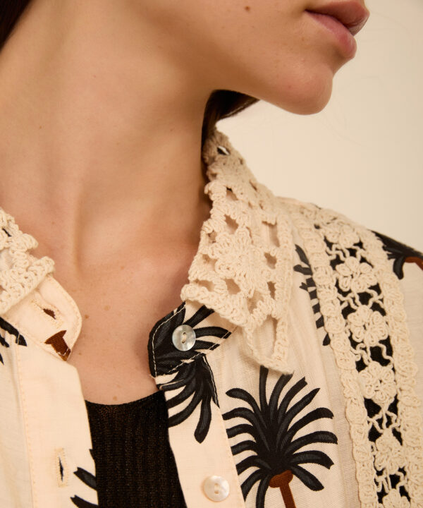 Meisie camisa con estampado savannah meisïe