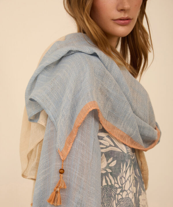 Fular MEISÏE estampado patchwork