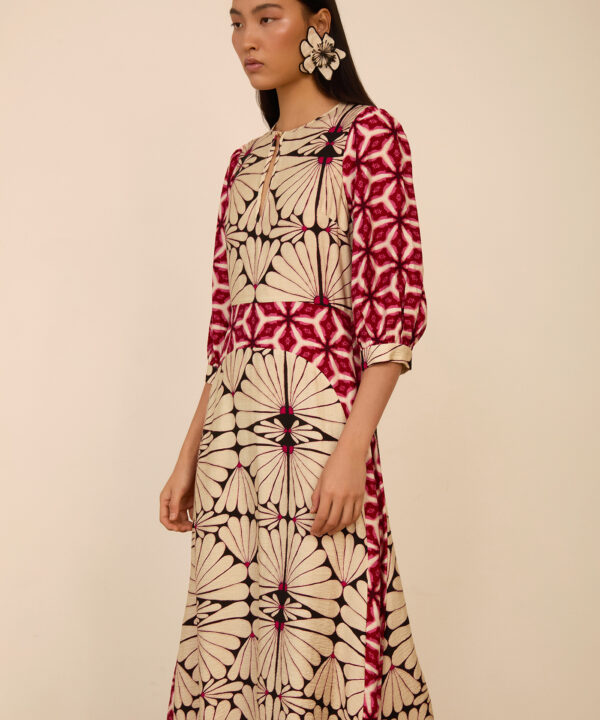 Meisie vestido largo estampado pasley meisïe