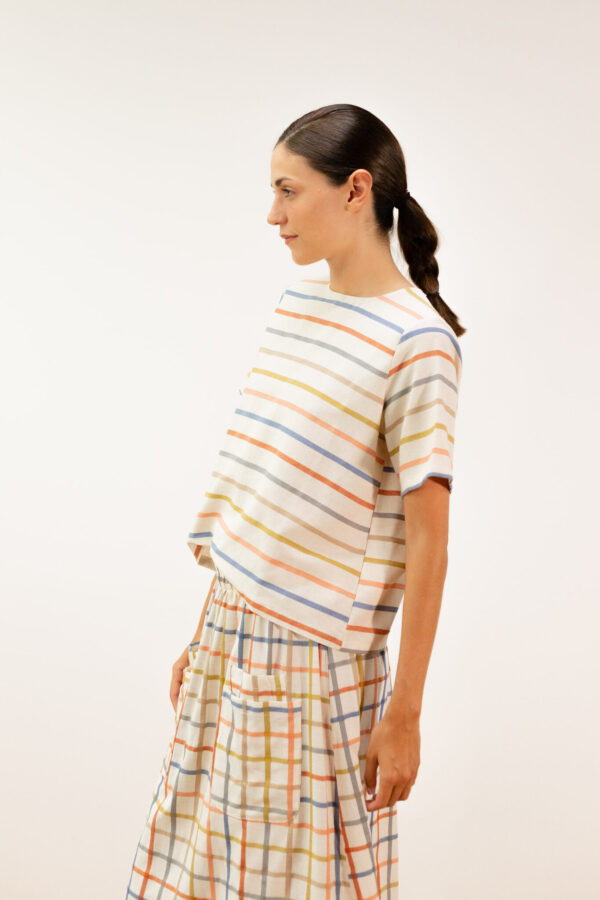 Blusa P.A.N rayas colores - Imagen 3