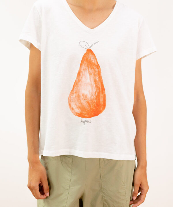Alternative view of Camiseta algodón orgánico P.A.N pera