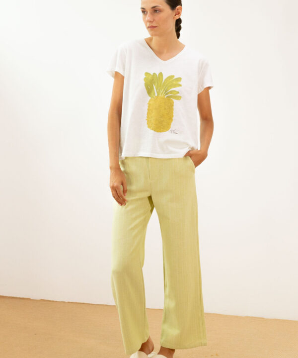 Alternative view of Camiseta algodón orgánico P.A.N piña