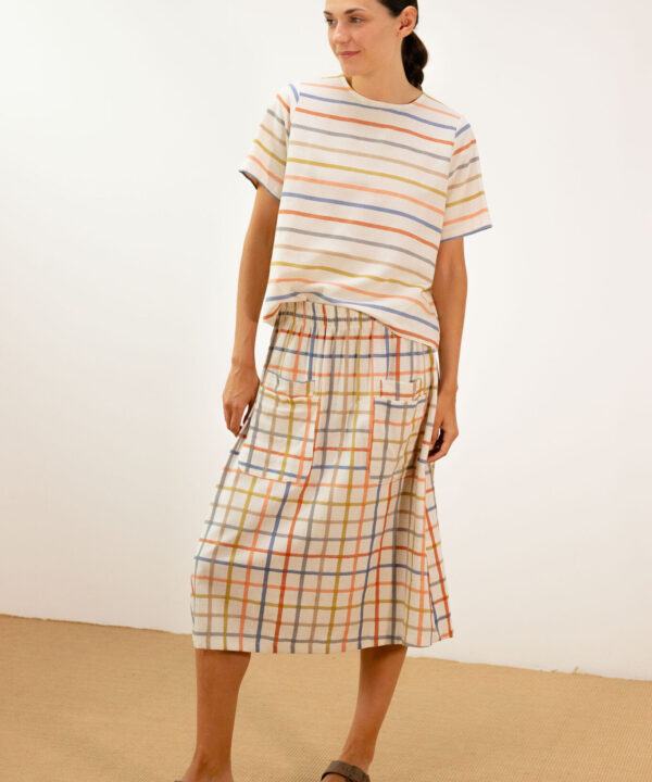 PAN Falda cuadro colores PAN producto basico Spring26 74 scaled e1771166989591