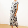 Falda P.A.N estampado marino