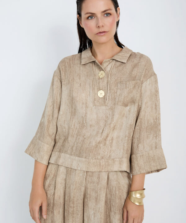 Blusa SKATÏE botones xl