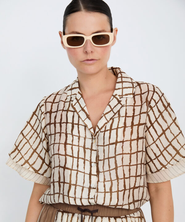 Camisa SKATÏE estampada cuadros