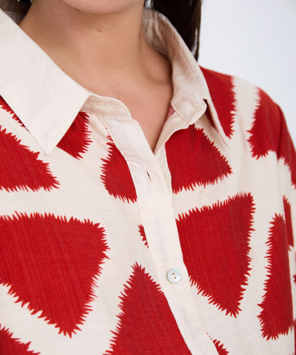 Skatie camisa estampado geometrico skatie S115B01TND 05 e1770581307162
