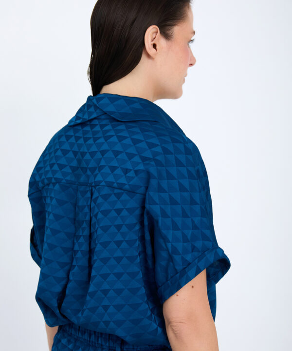 Skatie camisa jacquard geometrico skatie azul S05B153NVY 05 e1770581358392