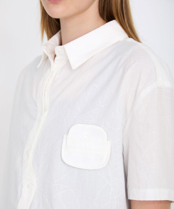 Skatie camisa tapeta ondulada Skatie S05B133WHT 04 e1770581485782