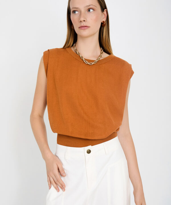 Top SKATÏE punto tencel