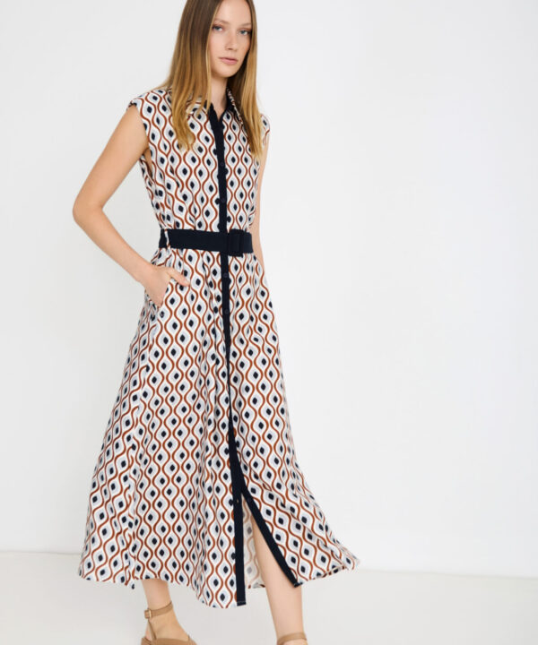 Vestido SKATÏE estampado retro